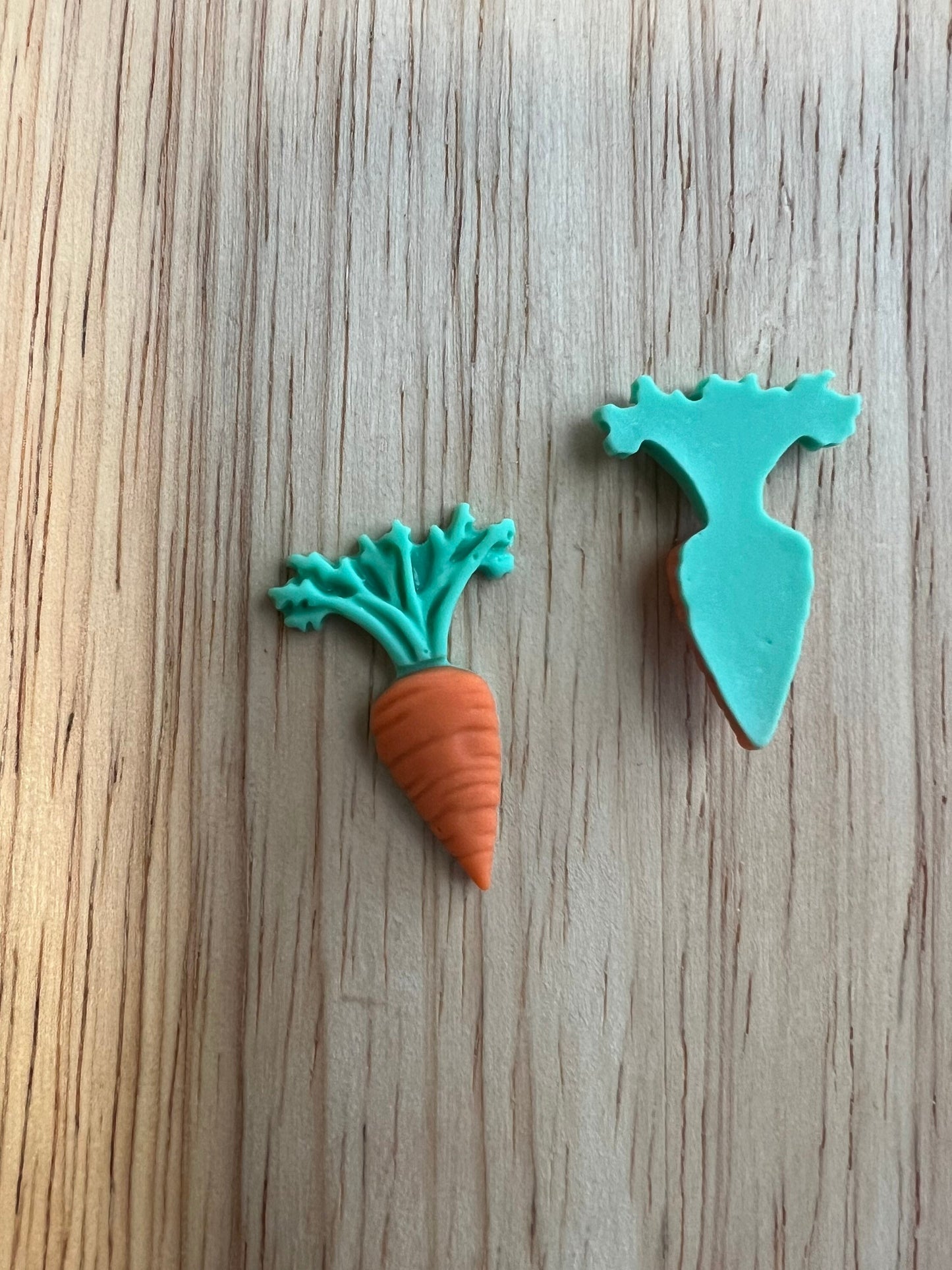 Mini CARROT Object-Alphabet Objects-Speech Therapy Mini Objects-Miniature Objects-Vegetable Theme Mini Object-Vegetable Trinkets Doodads