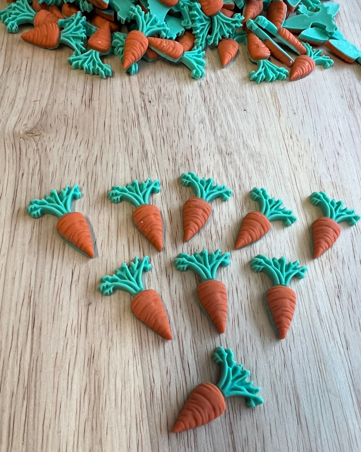 Mini CARROT Object-Alphabet Objects-Speech Therapy Mini Objects-Miniature Objects-Vegetable Theme Mini Object-Vegetable Trinkets Doodads