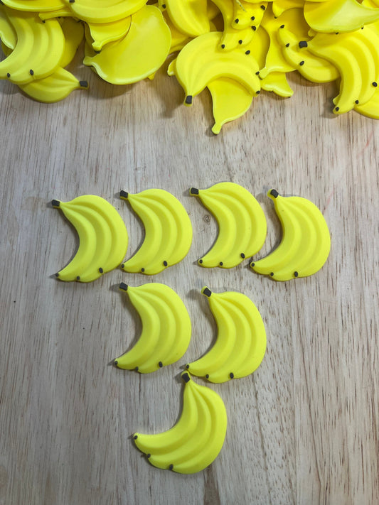 Mini BANANA Objects-Alphabet Objects-Speech Therapy Mini Objects-Miniature Objects-Fruit Theme Mini Object-Fruit Trinkets Doodads