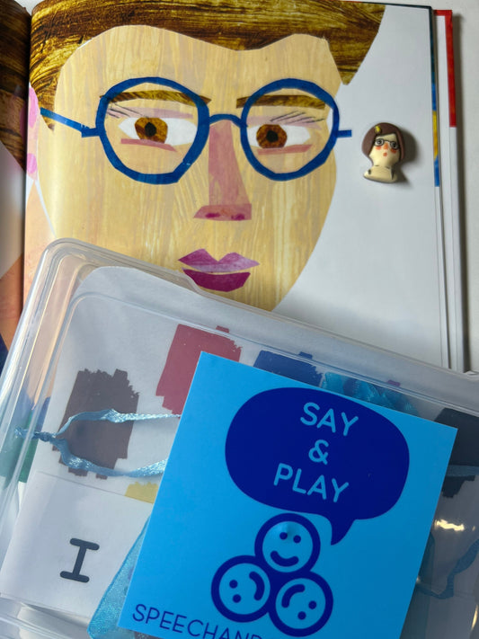 Say and Play Story Kit Objects for Brown Bear What Do You See Story Mini Objects speech therapy trinkets and doodads for books