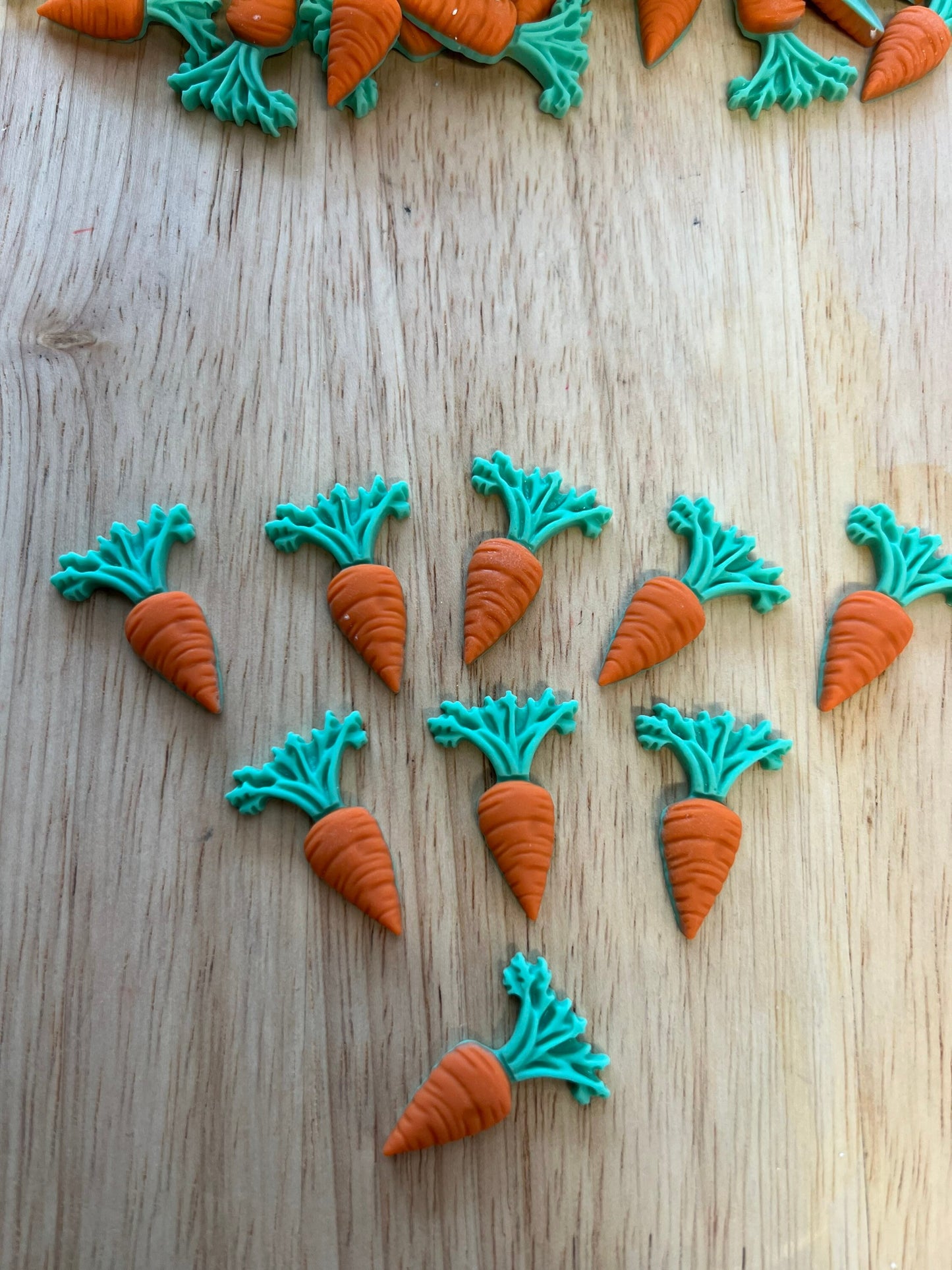 Mini CARROT Object-Alphabet Objects-Speech Therapy Mini Objects-Miniature Objects-Vegetable Theme Mini Object-Vegetable Trinkets Doodads