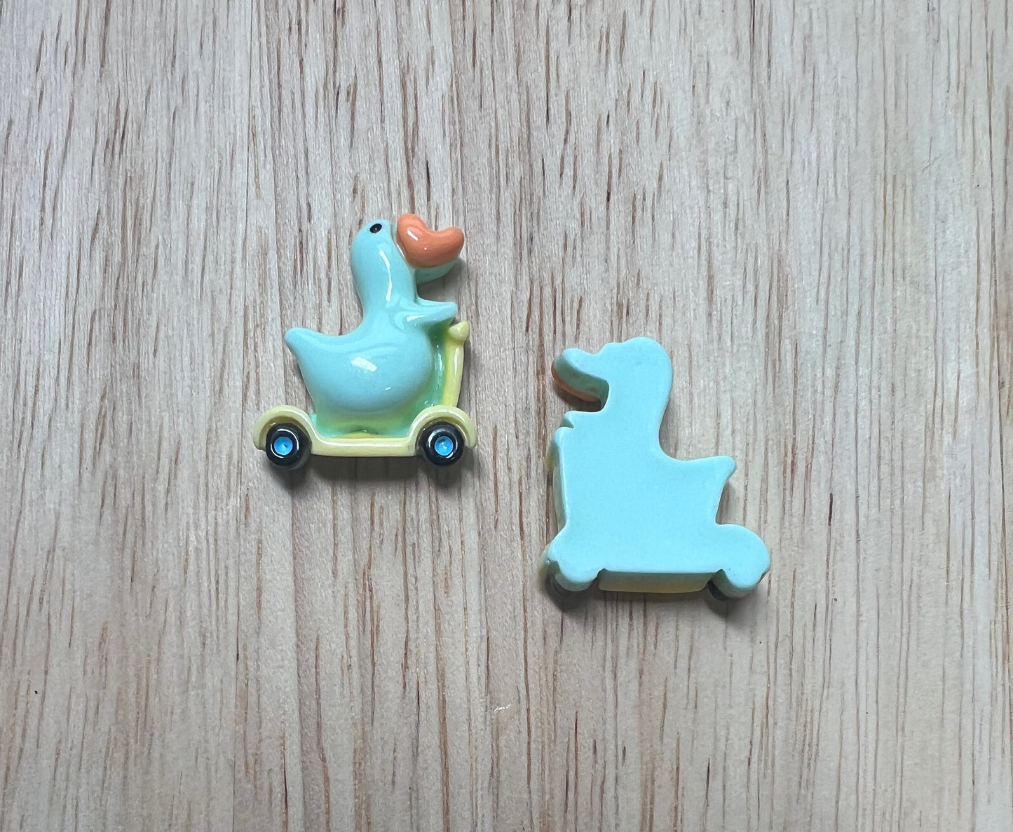 Mini Duck on a Scooter Trinket Blend Sounds Speech Therapy Mini Objects