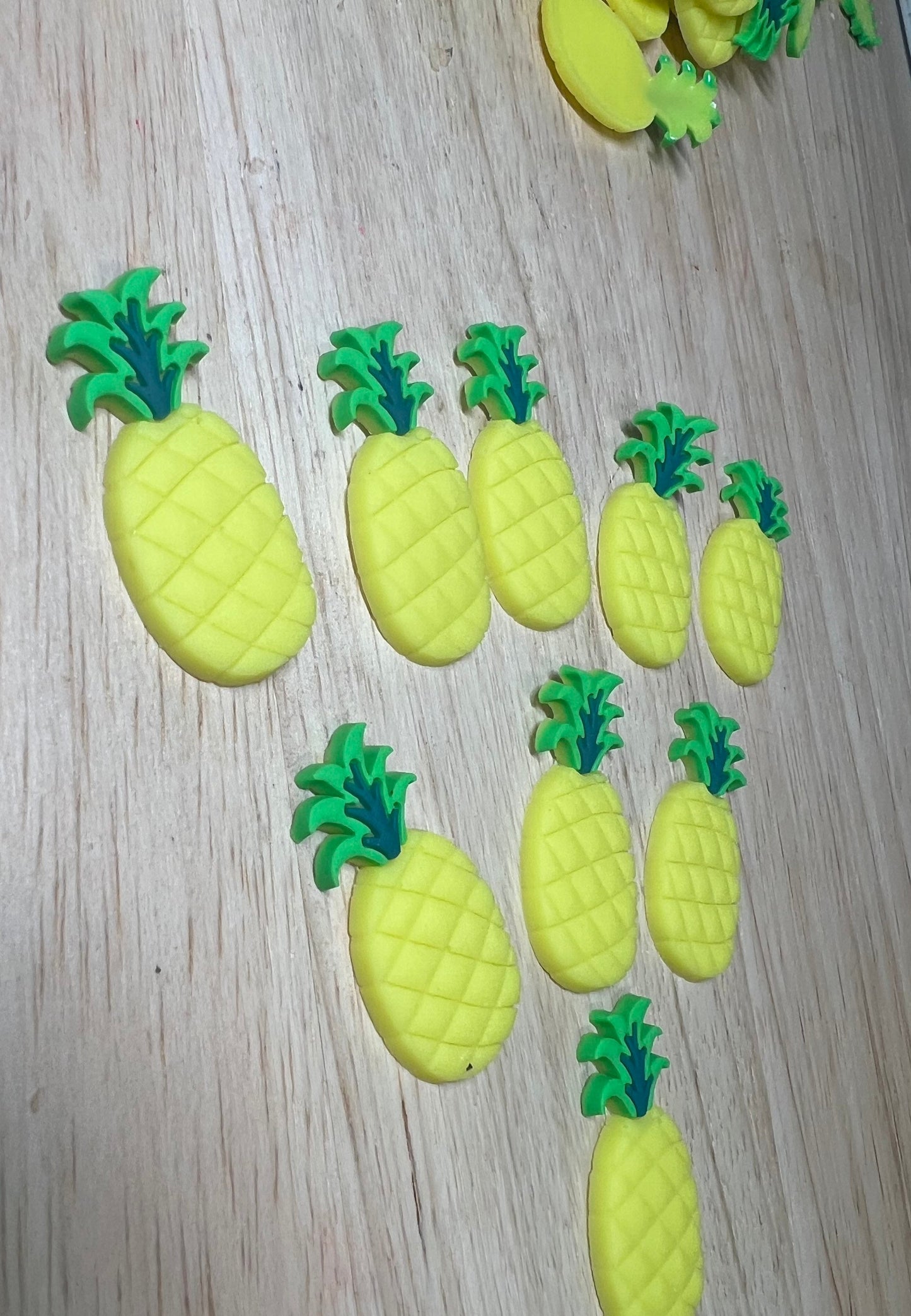 Mini PINEAPPLE Object-Food Theme Objects-Fruit Mini Objects-Montessori Language Objects-Alphabet Trinkets-Fruit Trinkets-