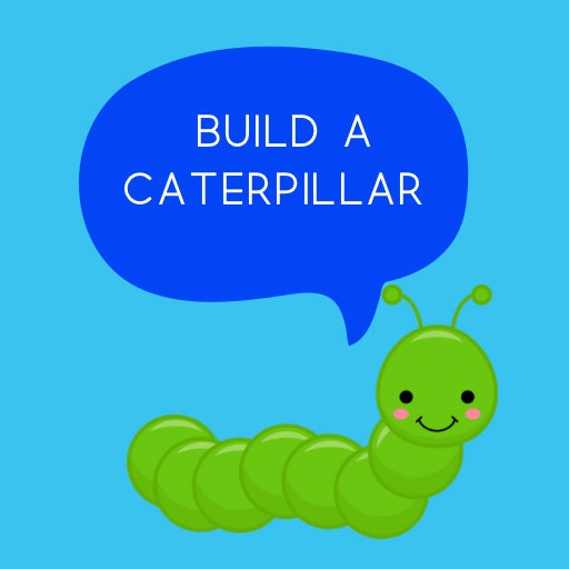 Hungry Caterpillar Printable Activity-Hungry Caterpillar Story Prop
