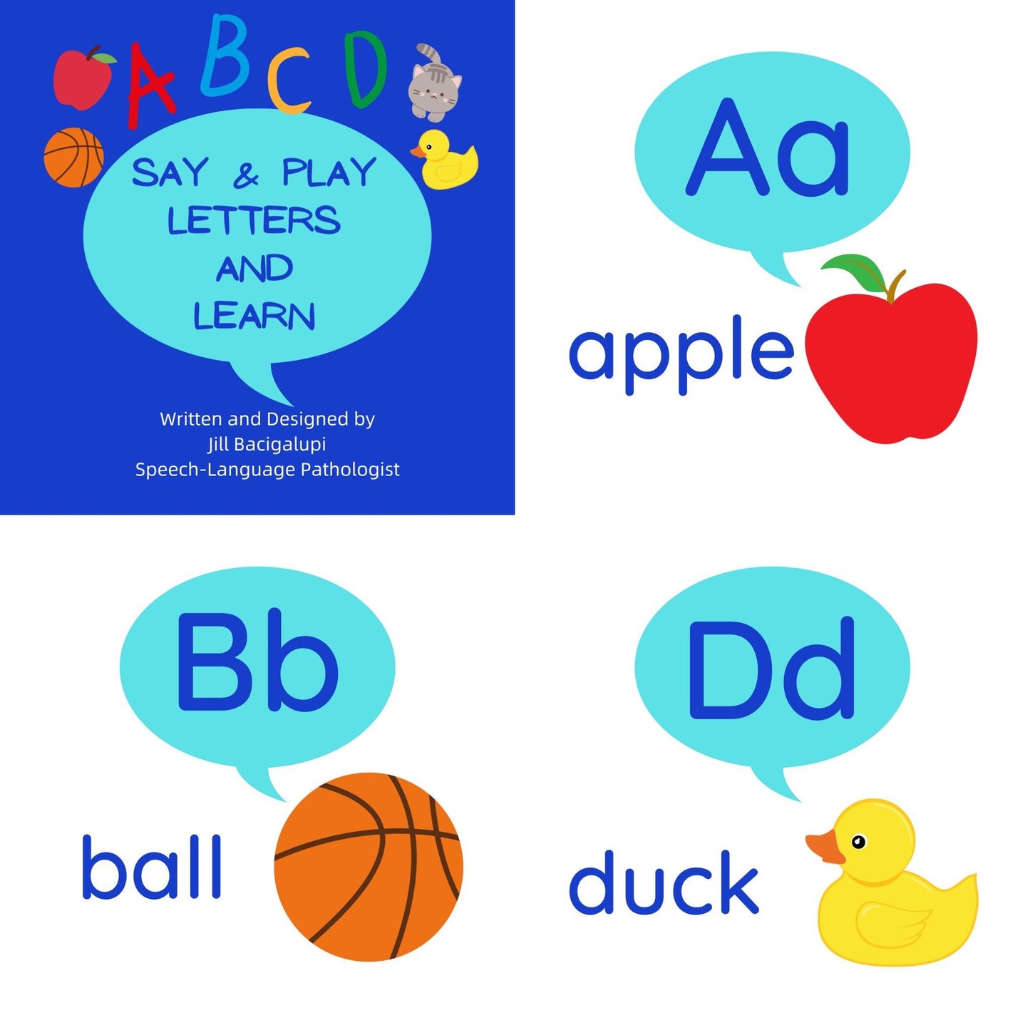 El Libro del Abecedario con Objetos-Objetos del Alfabeto-Aprende el Alfabeto
