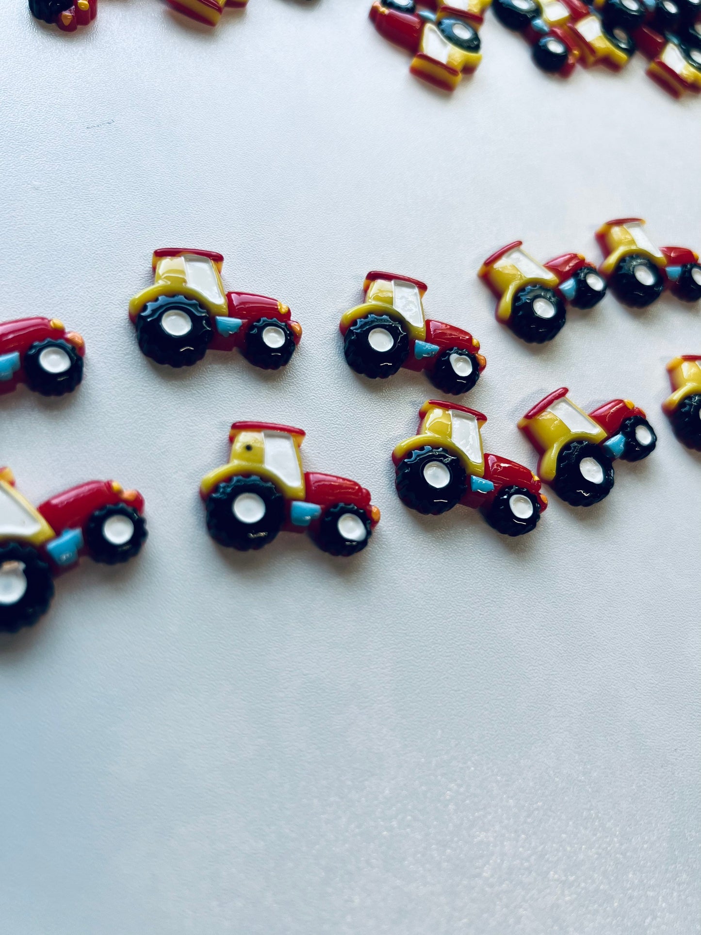 Mini TRACTOR Object-Speech Therapy Mini Objects-Farm Trinkets-Transportation Trinkets-Transportation Mini Objects-Farm  Mini Objects