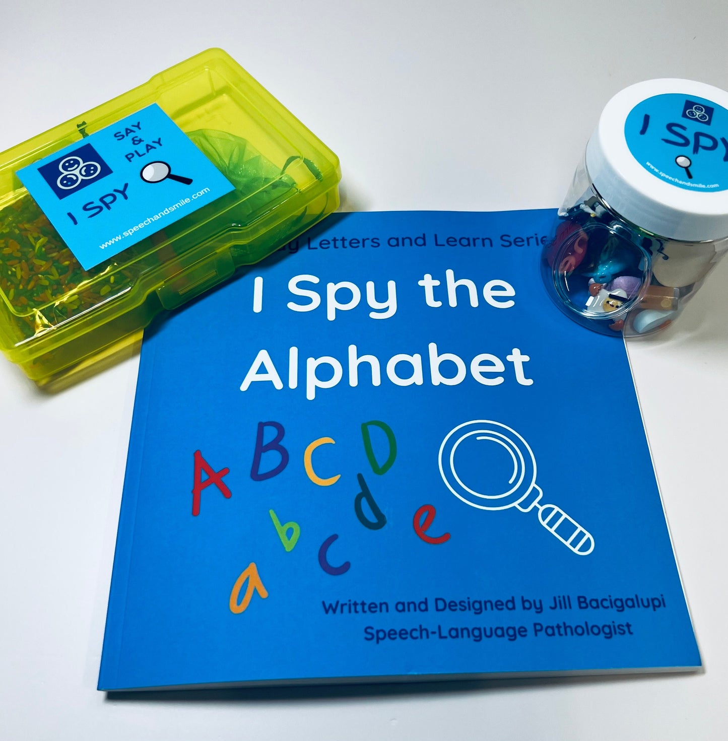 I Spy Alphabet Book with Objects Alphabet Objects Learn the Alphabet Play I Spy