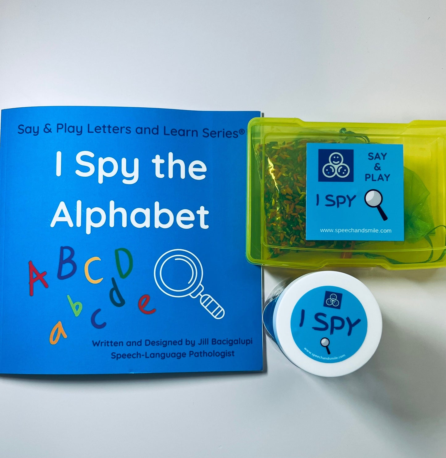 I Spy Alphabet Book with Objects Alphabet Objects Learn the Alphabet Play I Spy