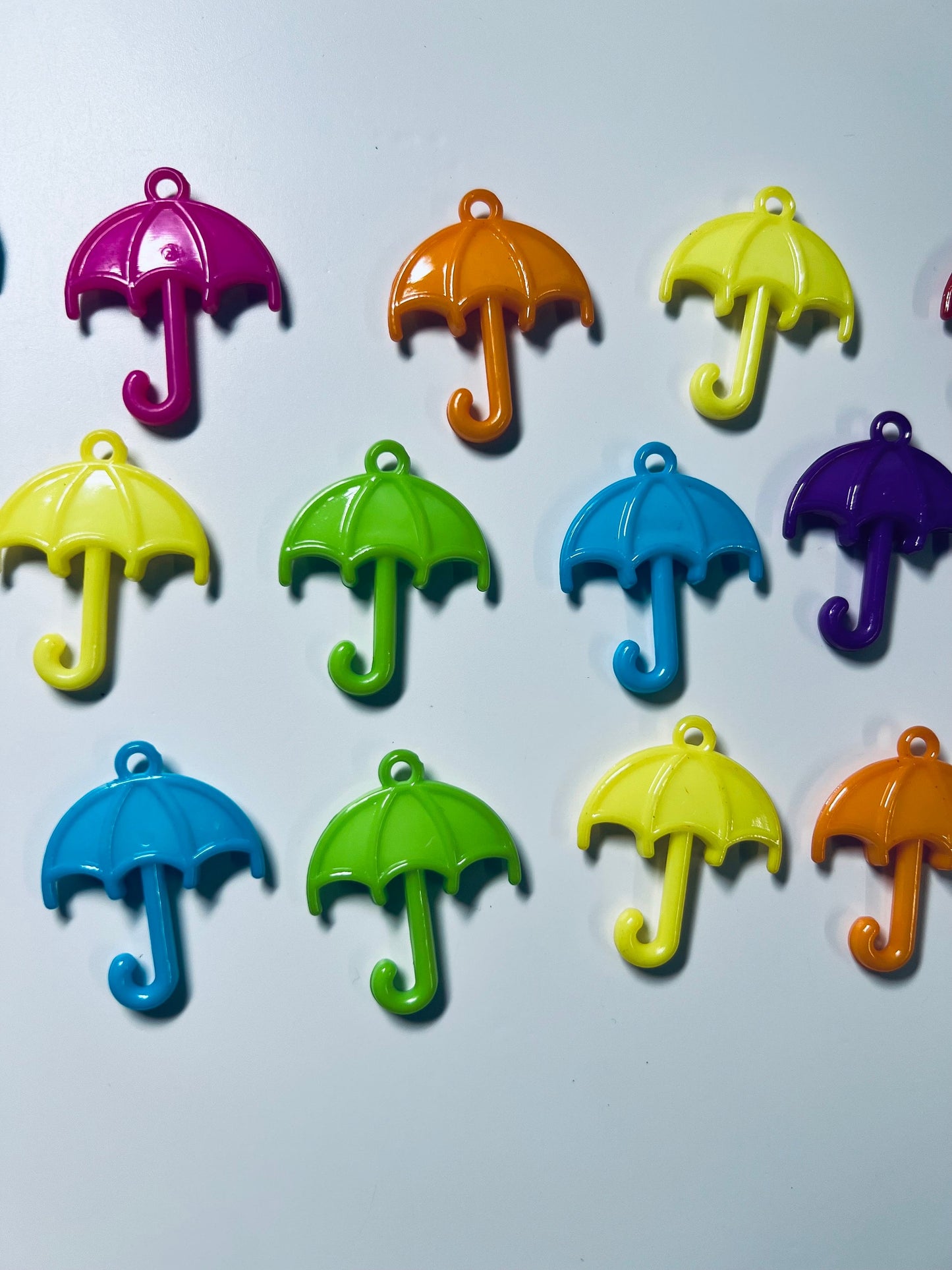 Mini Umbrella Trinkets-Umbrella Mini Objects-Trinkets-Speech Therapy Mini Objects-Acrylic Umbrella Object