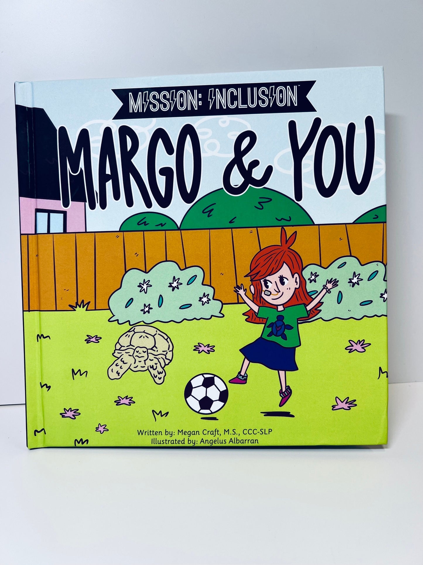 Kit de cuentos para Margo y tú, accesorios de cuentos inclusivos, libro de terapia del habla