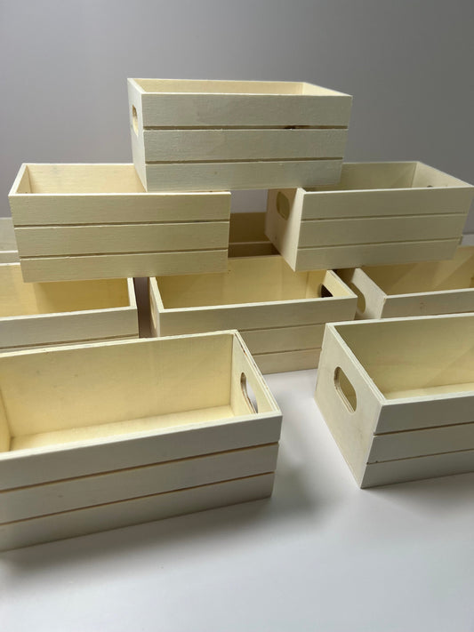 Mini caisse en bois pour le stockage de bibelots-petite boîte en bois-accessoire d’histoire
