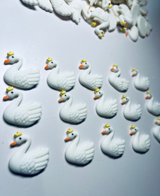 SWAN Trinket Mini Objetos-Objetos de terapia del habla Tema de aves Baratijas Objetos de lenguaje Montessori