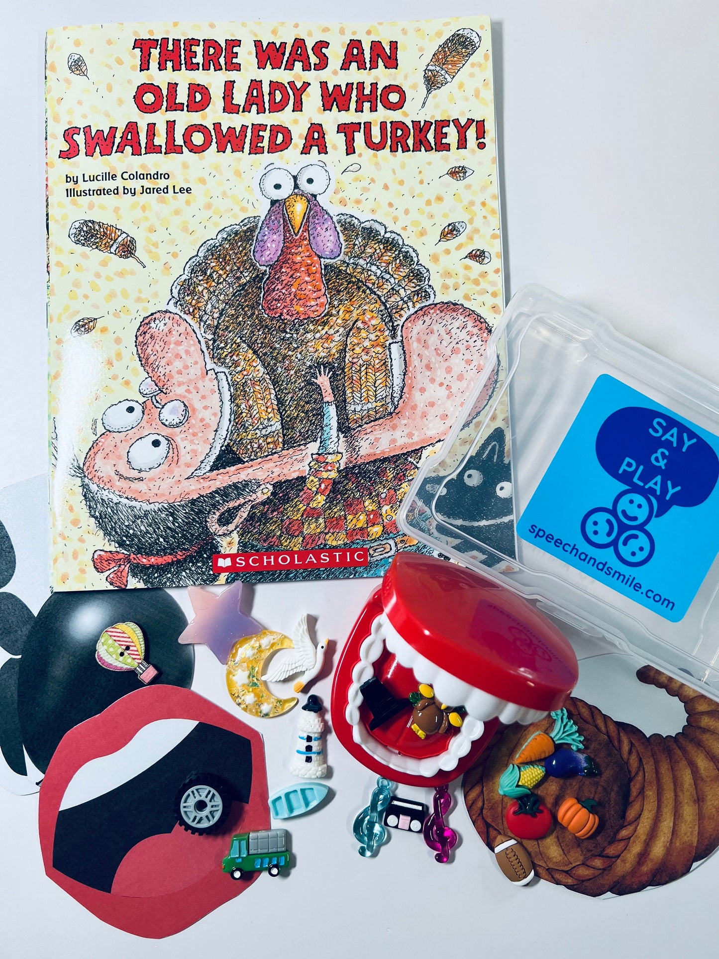 Kit Libro y Cuento-Kit Navideño del Mes-Kit Navidad-Mini Objetos para el Libro