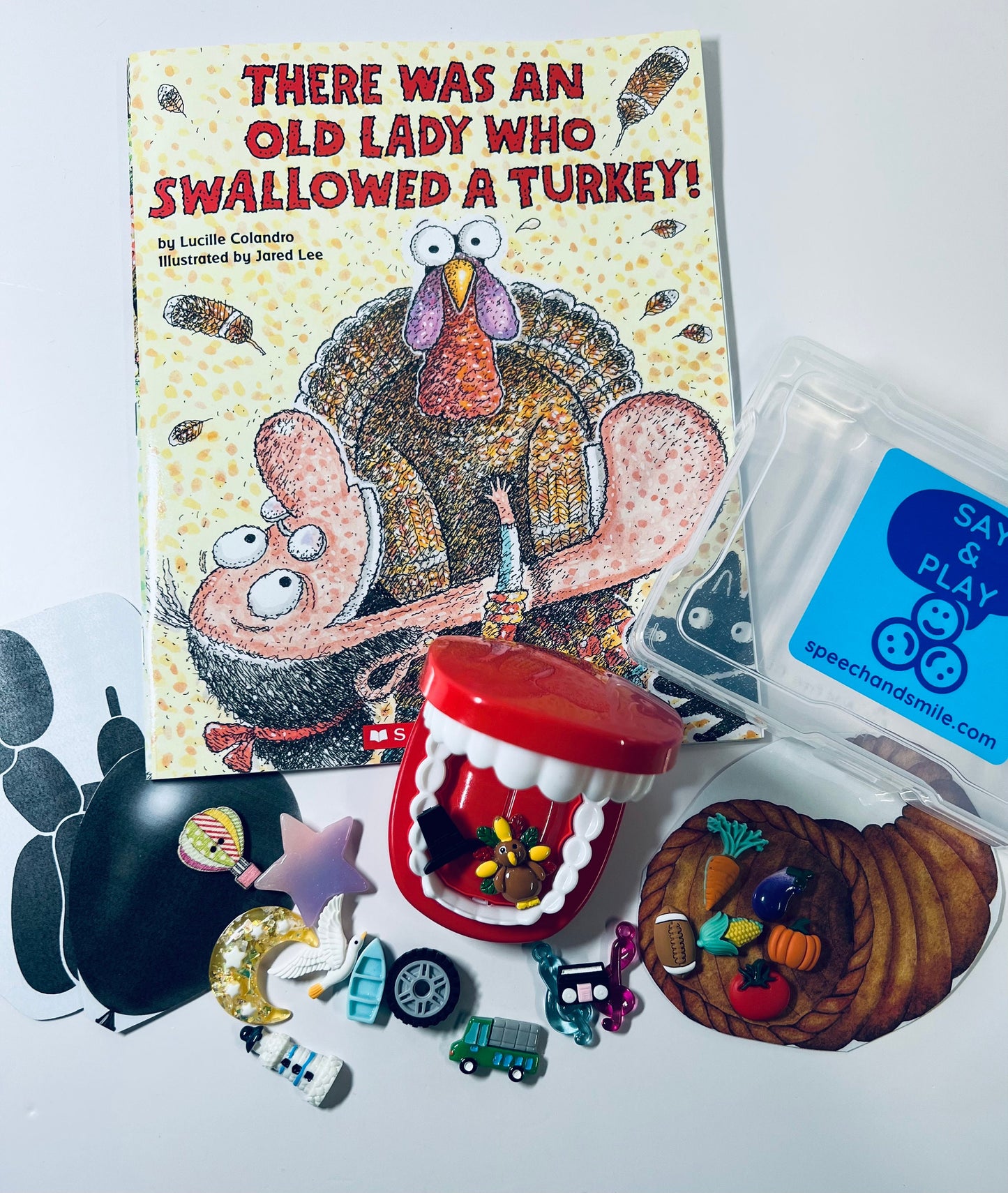 Kit Libro y Cuento-Kit Navideño del Mes-Kit Navidad-Mini Objetos para el Libro