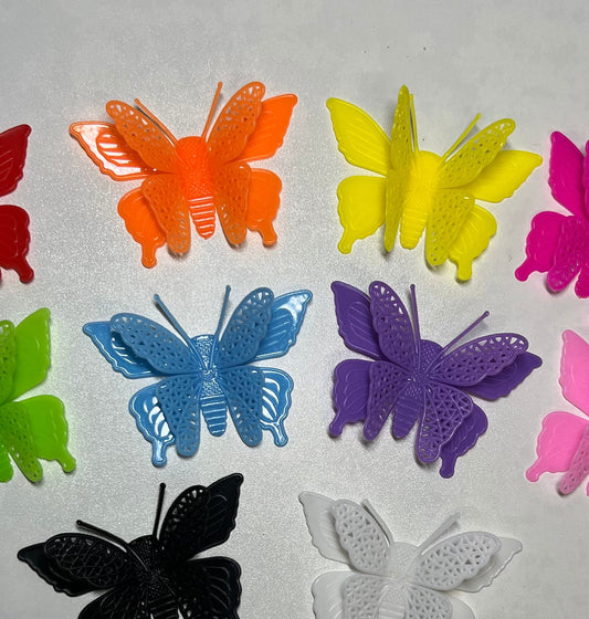 Mariposa Fidget-Fidget Juguete-Plástico 3D Mariposa-Ansiedad Fidget Herramienta-TDAH Fidgets