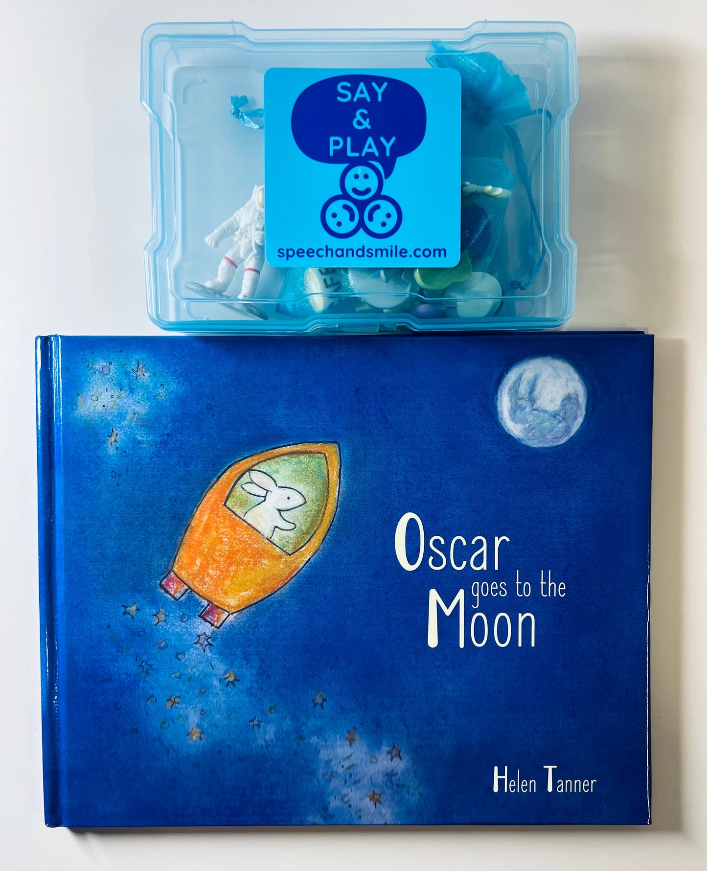 Libro infantil-Oscar va a la luna-Kit de cuentos-Libro de tapa dura regalo para niños-Libro sobre los sentimientos y cómo encontrar el camino-Libro de logopedia