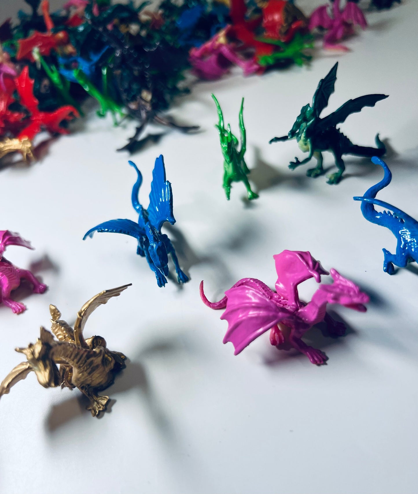 Mini DRAGON Object-Dragon Trinket- Trinkets-Speech Therapy Mini Objects-Miniature Castle Objects-Trinkets-Doodads