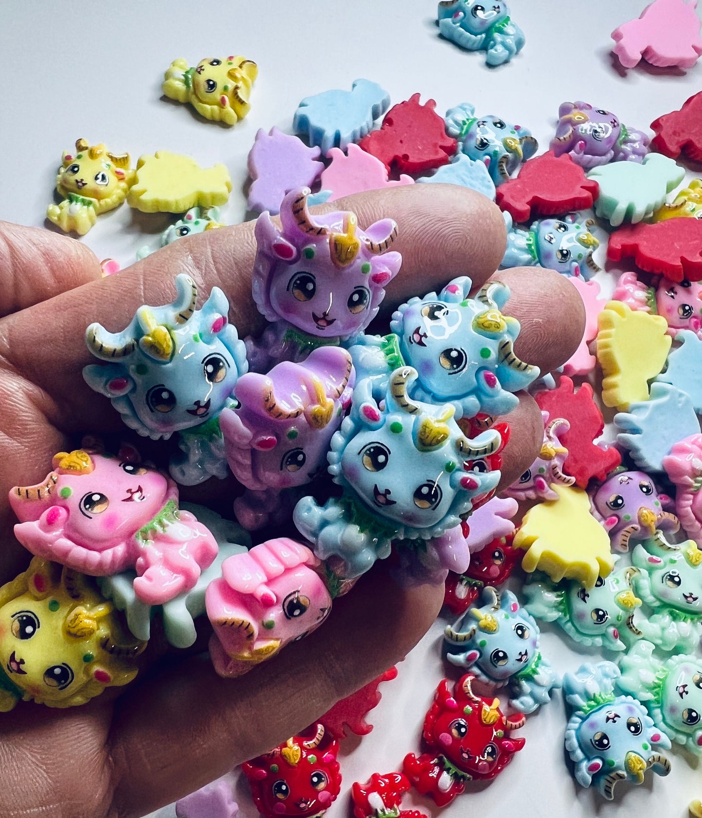 Mini DRAGON Object-Dragon Trinkets-Speech Therapy Mini Objects-Miniatu ...