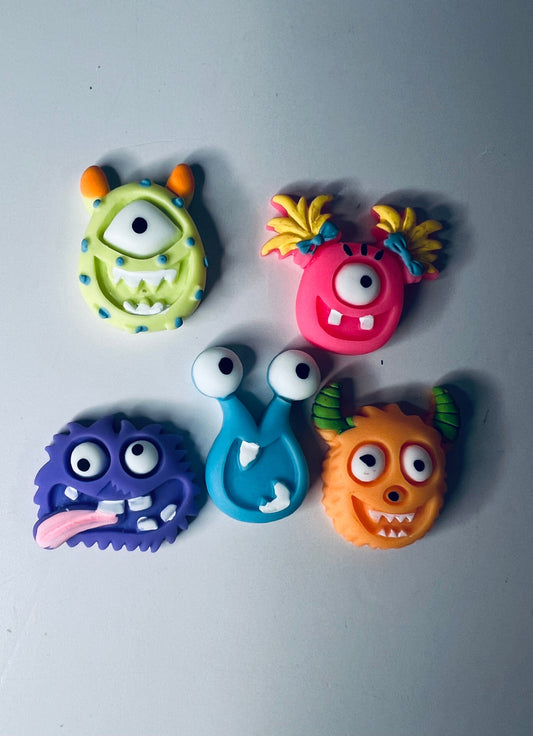 Mini Monster Trinkets MiniObjects Speech Therapy Montessori Objects Doodads I Spy Trinkets for Alphabet