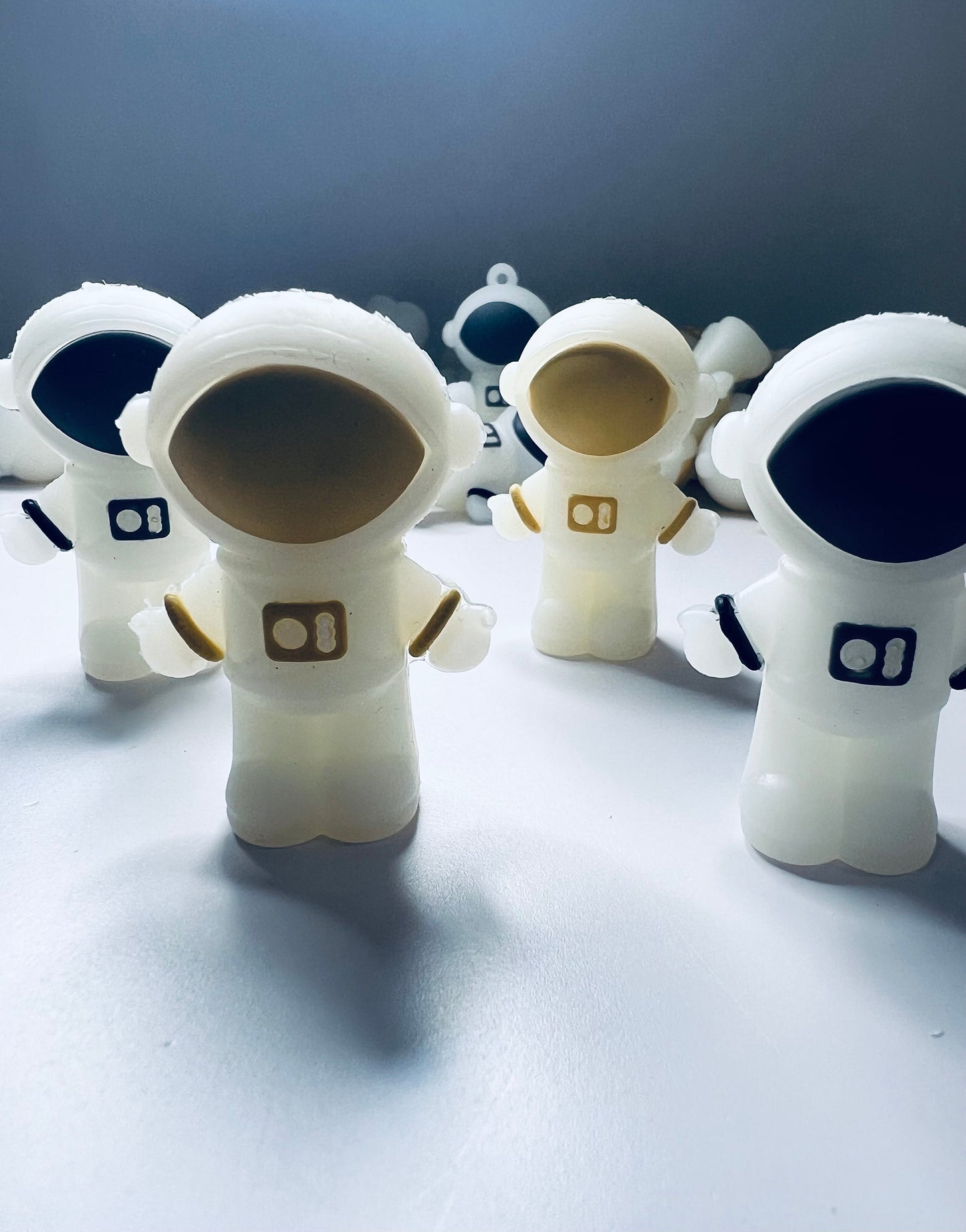 Miniature Astronaut Figure  3 D Object- Space Mini Objects - Space Trinkets - Minis for Speech Therapy - Montessori Language Objects - Space
