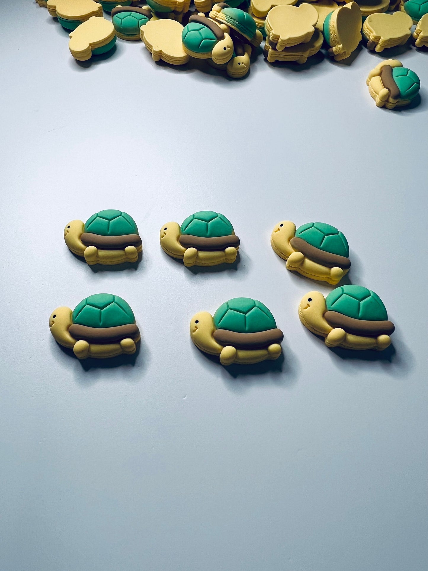 Miniature Turtle Mini Object - Resin Turtle - Alphabet Objects - Mini Objects Speech Therapy - Turtle Trinkets - Doodads - Dollhouse Minis