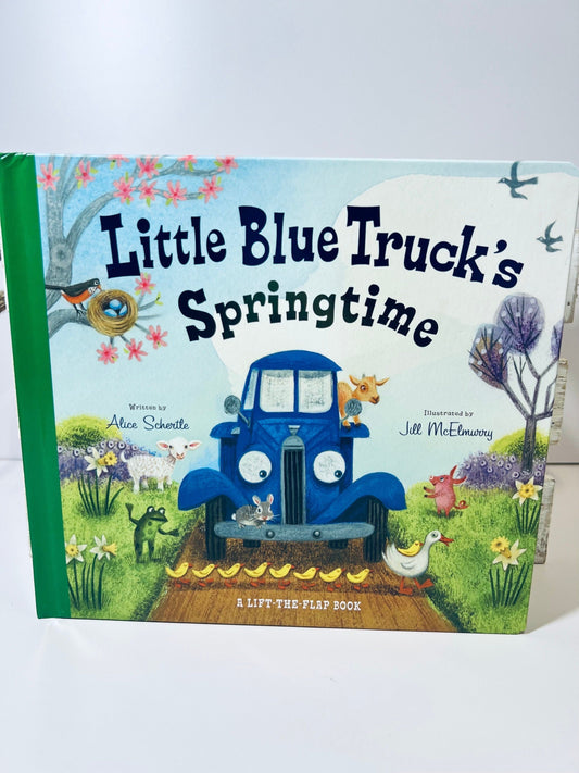 Little Blue Truck Spring Time Livre-Histoire Objets Orthophonie Mini Objets pour Livres