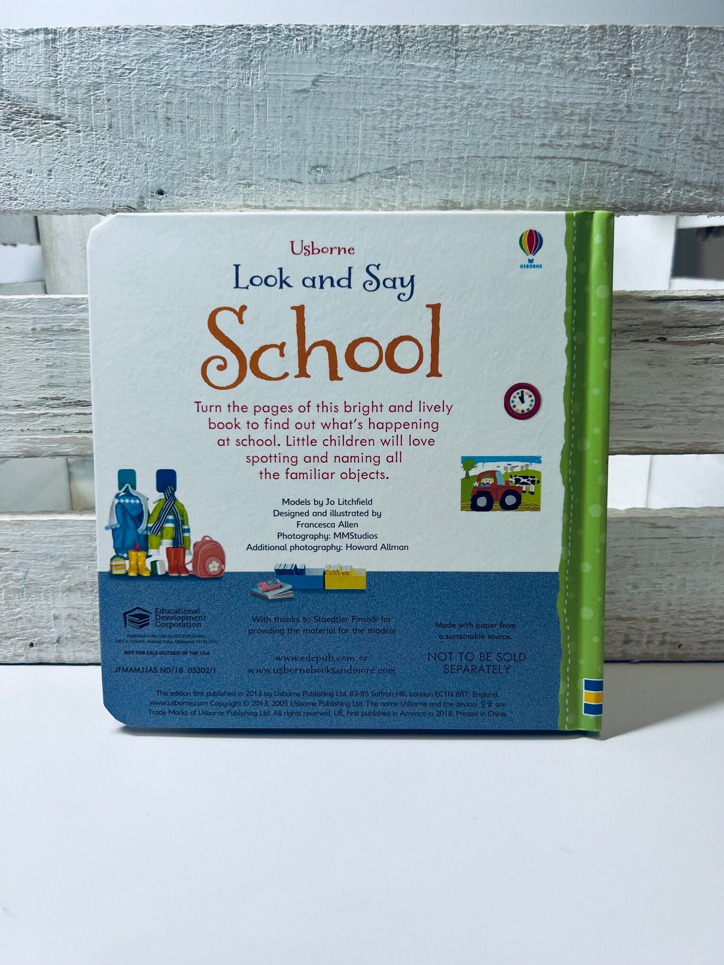 Livre pour enfants Thème scolaire Livre-Look and Say School- Livre d’orthophonie-Livre de vocabulaire-Livre cadeau-Kid Lit