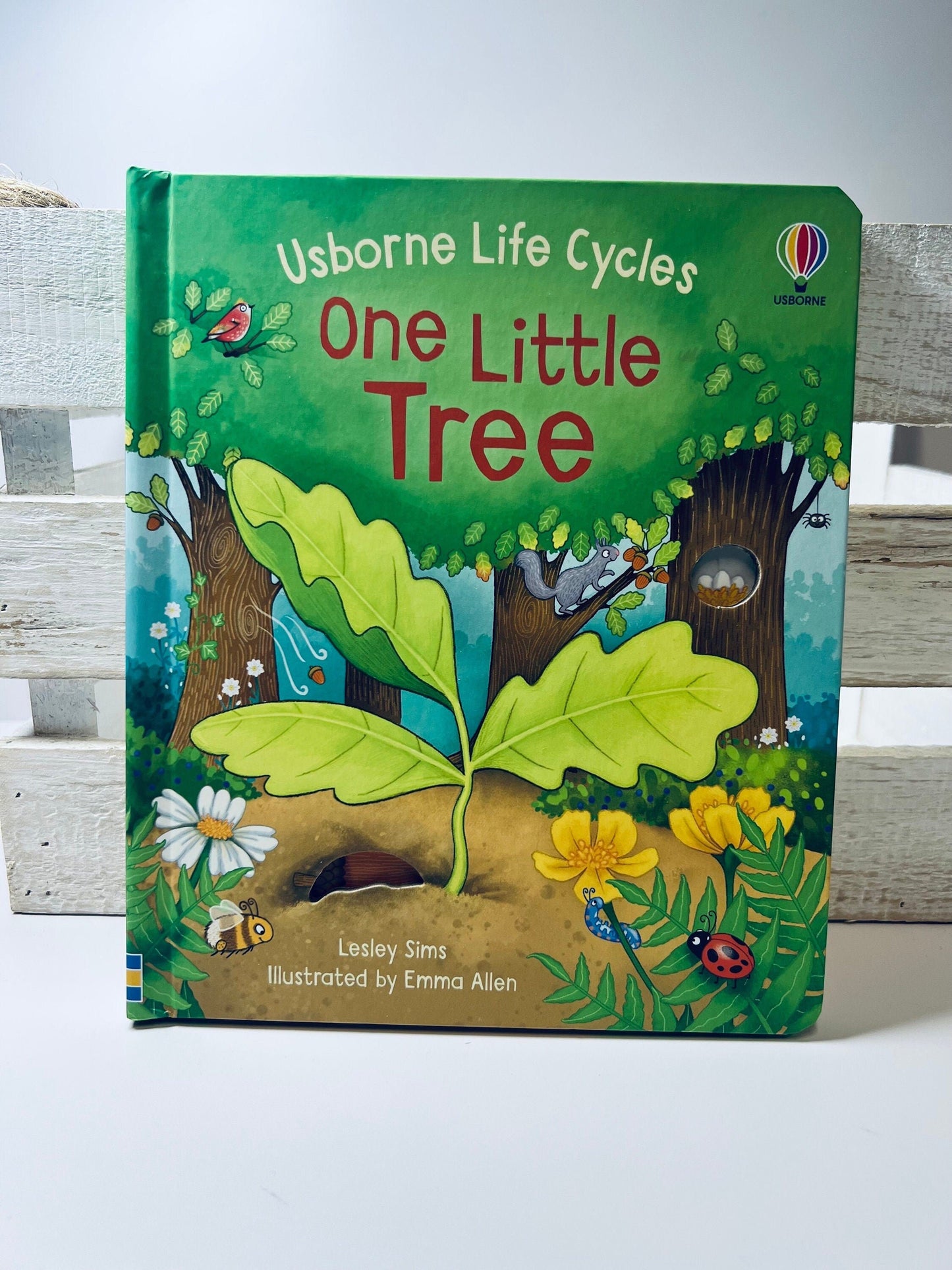 Libro para niños-Un pequeño árbol-Libro de recuento de historias-Libro de naturaleza-Libro de terapia temática para el aprendizaje del habla-lenguaje- Libro de regalo para niños-#kidlit