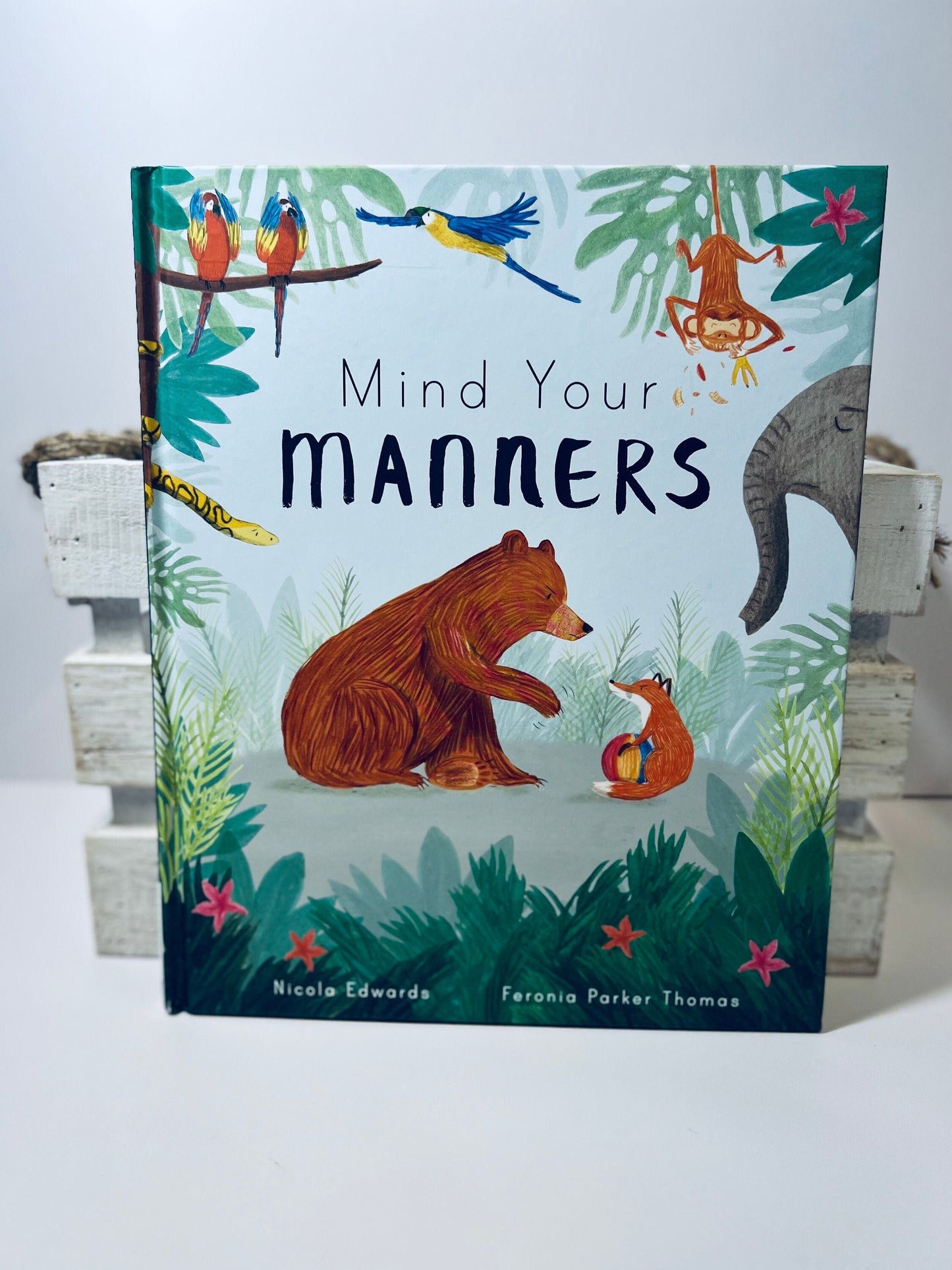 Libro para niños-Libro Mind Your Manners-Tapa dura-Terapia del habla Habilidades sociales-