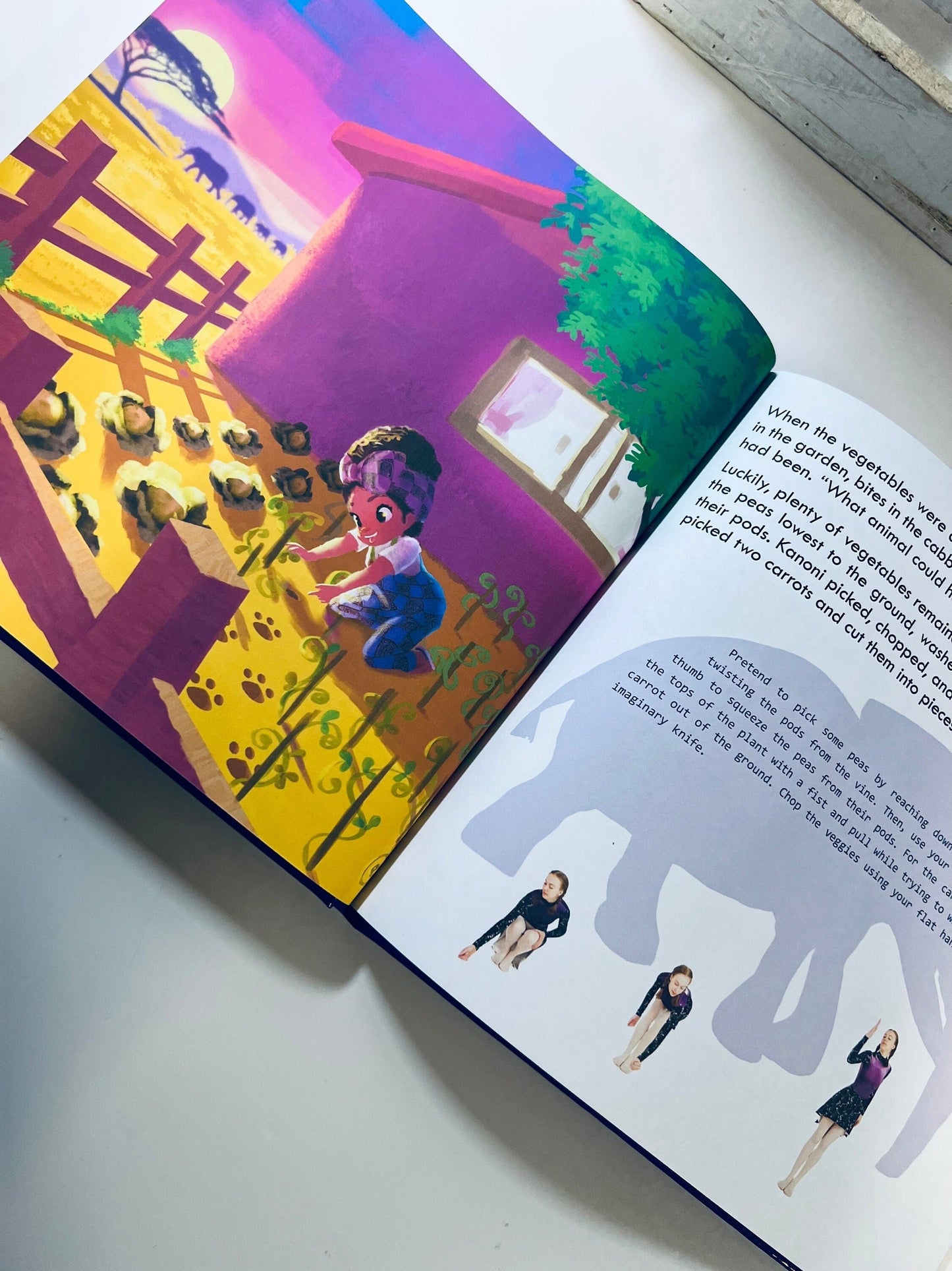 Creative Movement Book-Story Kit-Dance Book-Eka et les éléphants Livre-Livres d’histoire pour salle de classe-Nook Gift-Dance Book for Kids Book Shop