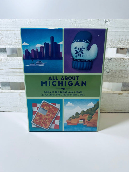 Great Lakes Alphabet Cards Michigan Alphabet Cards-ABC of the Great Lakes-Speech Therapy Book-Say and Play-Alphabet Objects