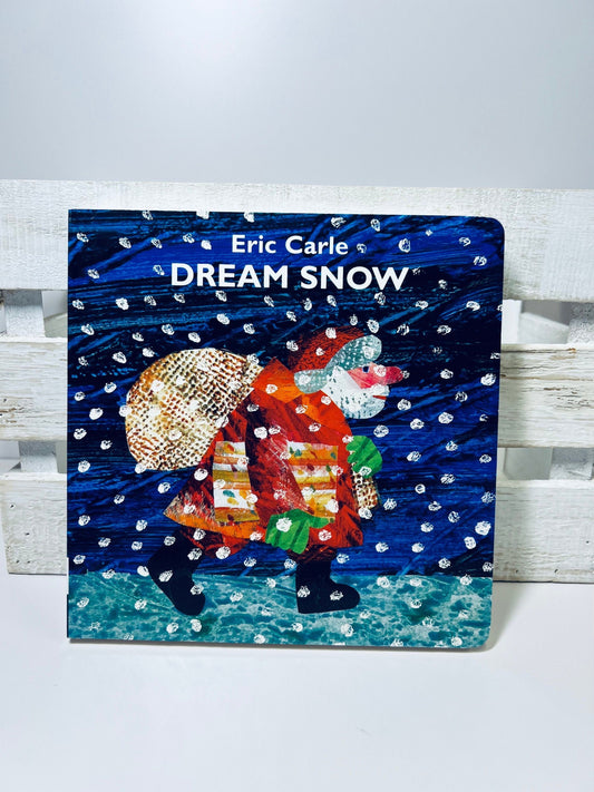 Livre de neige de rêve, objets d'histoire pour Eric Carle, livre de noël, livres cadeaux pour l'orthophonie, Mini objets