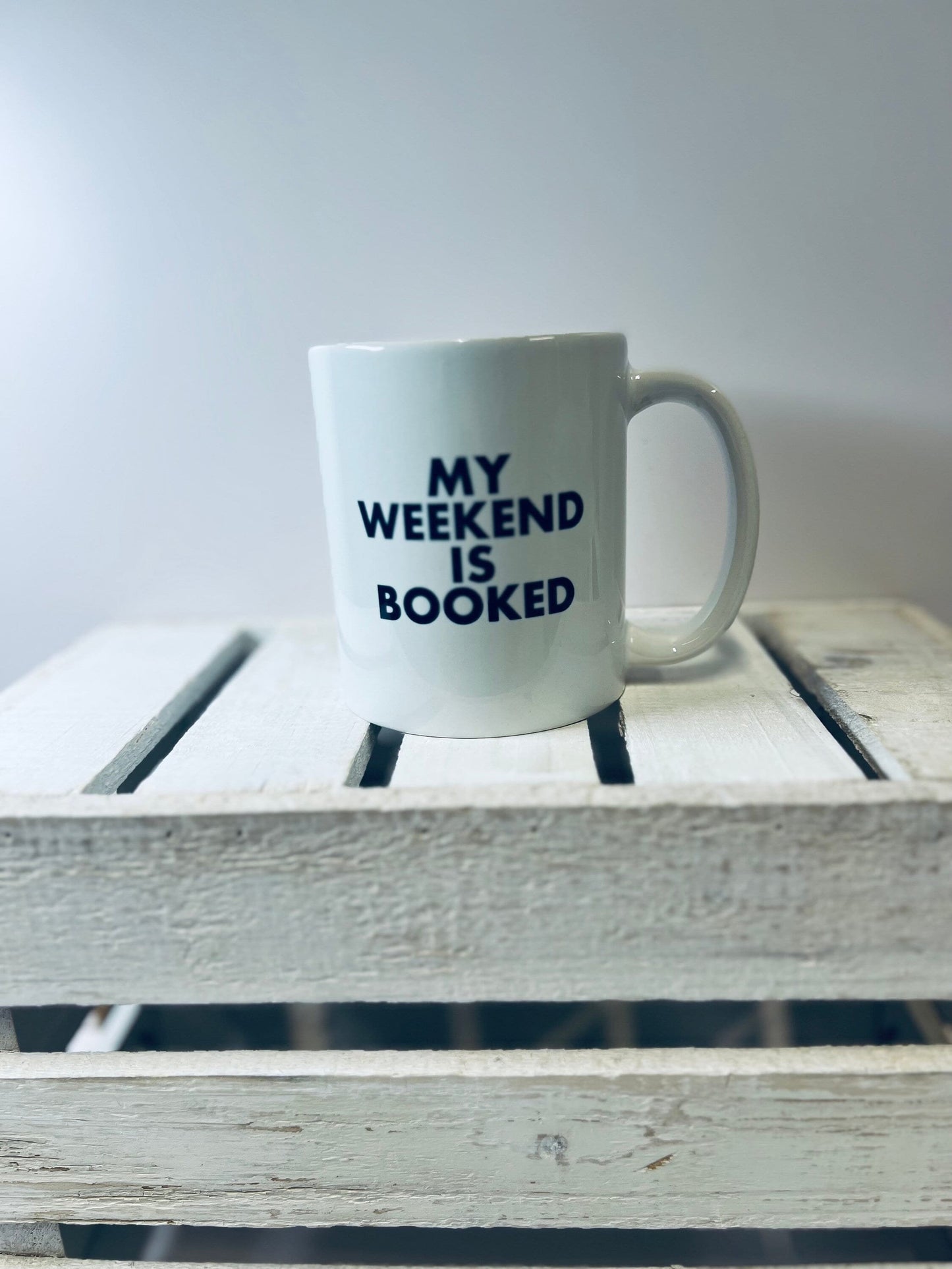 Book Mug Gift for SLP Author Quote Mug My Weekend is Booked Mug