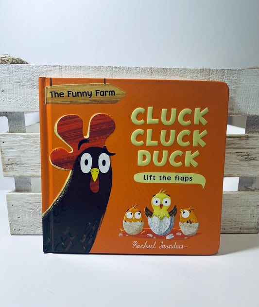 Livre pour enfants-Cluck Cluck Farm-Funny Farm Book-Farm Theme Book for Speech Therapy Book-Questions Book-Themed Therapy for Farm-