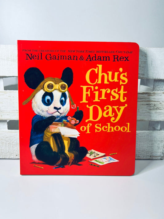 Chus First Day of School Book about a Panda Recommended Book for Young Kids Speech Language Therapy Childrens Book Shop