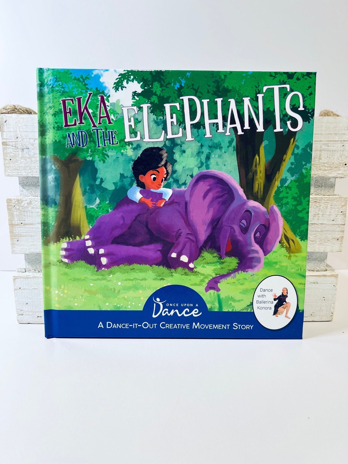 Creative Movement Book-Story Kit-Dance Book-Eka et les éléphants Livre-Livres d’histoire pour salle de classe-Nook Gift-Dance Book for Kids Book Shop