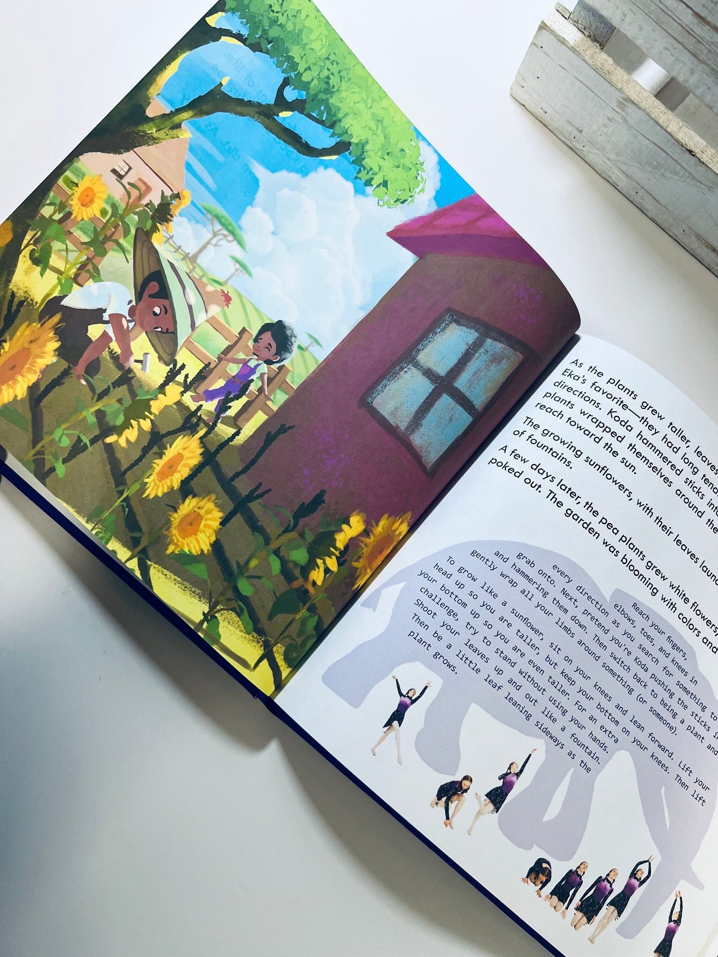 Creative Movement Book-Story Kit-Dance Book-Eka et les éléphants Livre-Livres d’histoire pour salle de classe-Nook Gift-Dance Book for Kids Book Shop