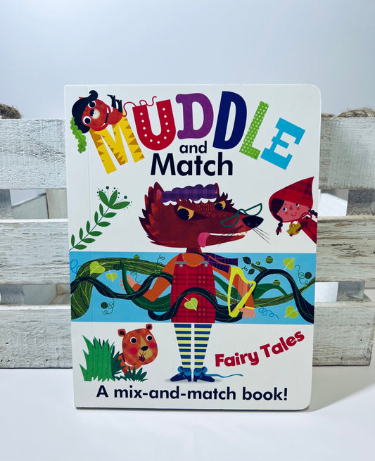 Fairy Tale Book Muddle and Match Book Speech Therapy Book