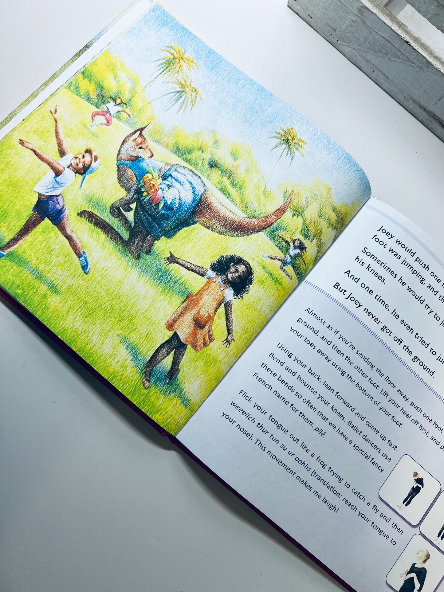 Kangaroo Book Children’s Book with Movement  Joey Finds His Jump! Recommended Books for Speech Therapy Story Objects
