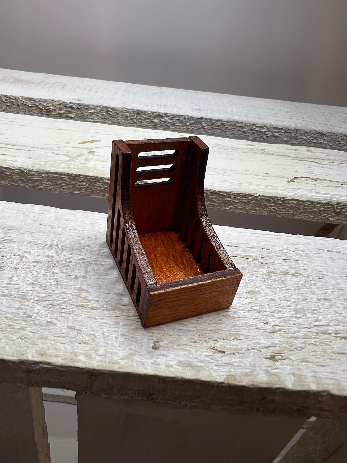 Dollhouse Bookcase-Miniature Book Shelf Storage