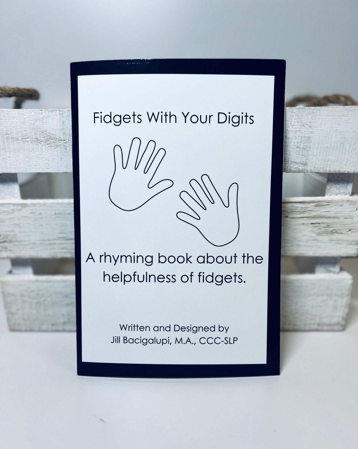 Fidget Book Fidget Objects Fidgets With Your Digits Book Un livre de rimes sur l'utilité des fidgets Fidget Tool ADHD Rhyme Book